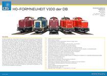 Flyer V100 der DB